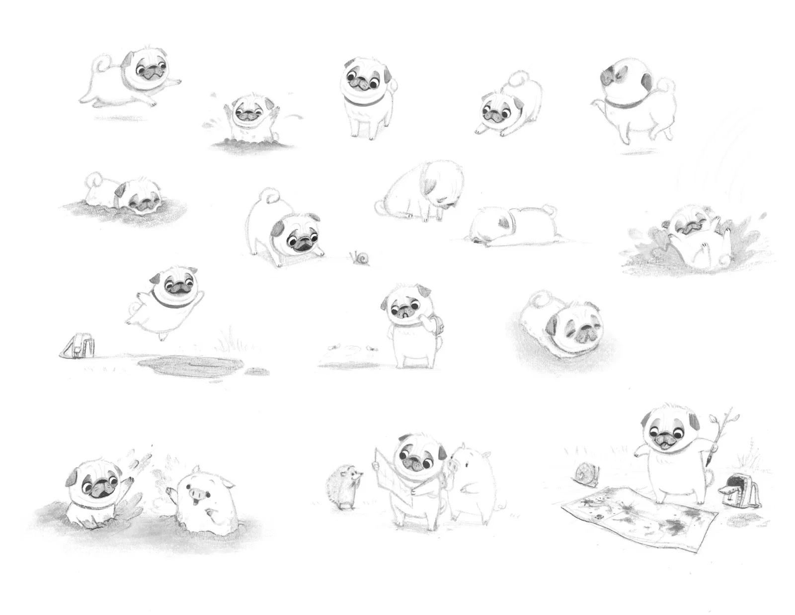 Puddle Pug — Keika Yamaguchi